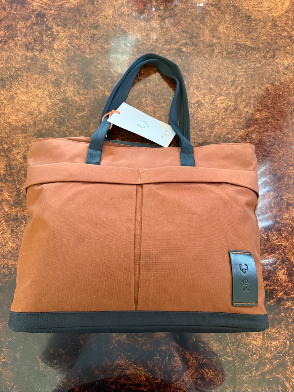 Antler urban core tote bag clay orange